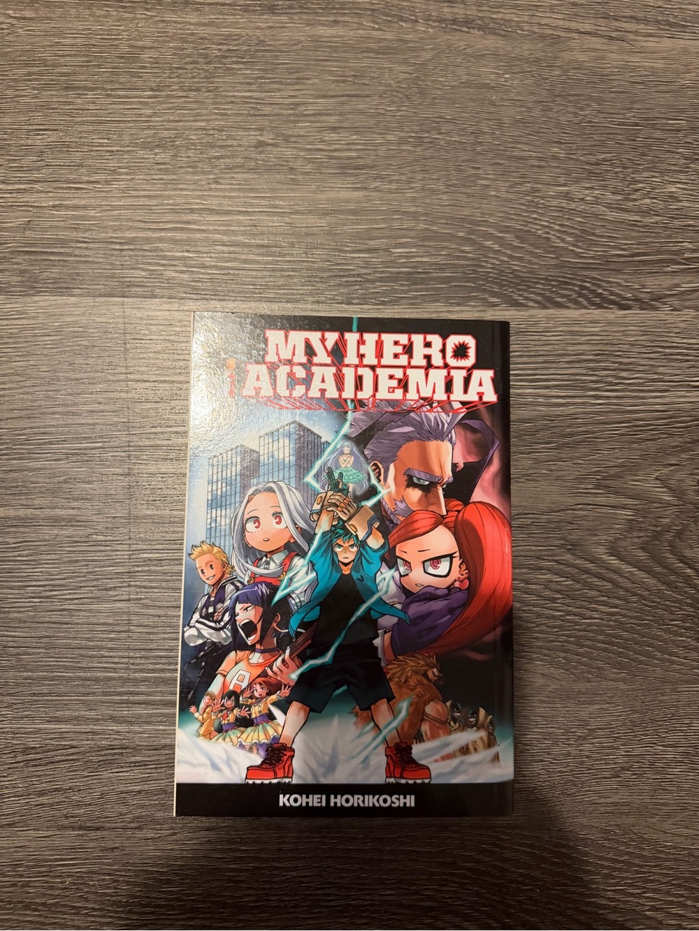 My Hero Academia Volume by Kohei Horikoshi - Colorful Anime Cover